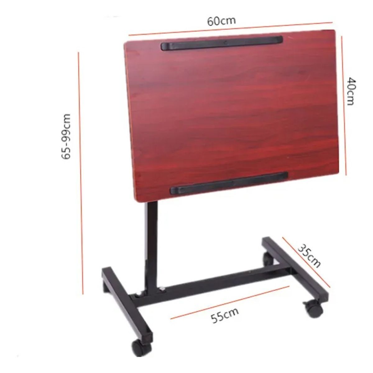 KUANGYE - Mesa Plegable Enfermo Cama Altura Ajustable Computador