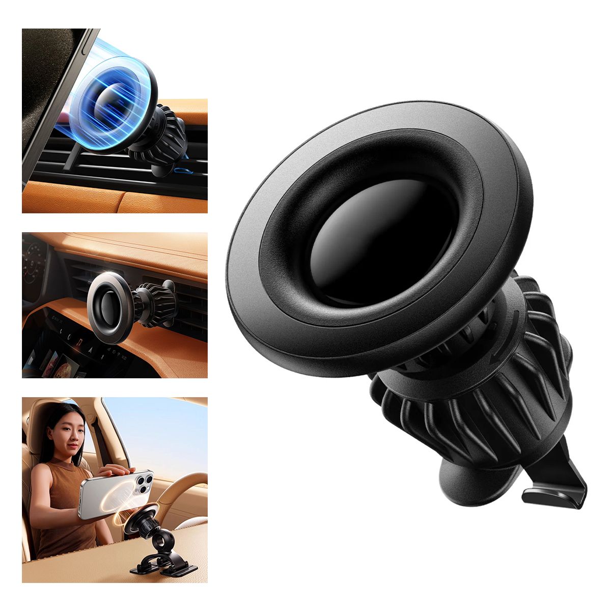 KINDA NICE - Soporte Magnético Para Teléfono Navegación Para Coche