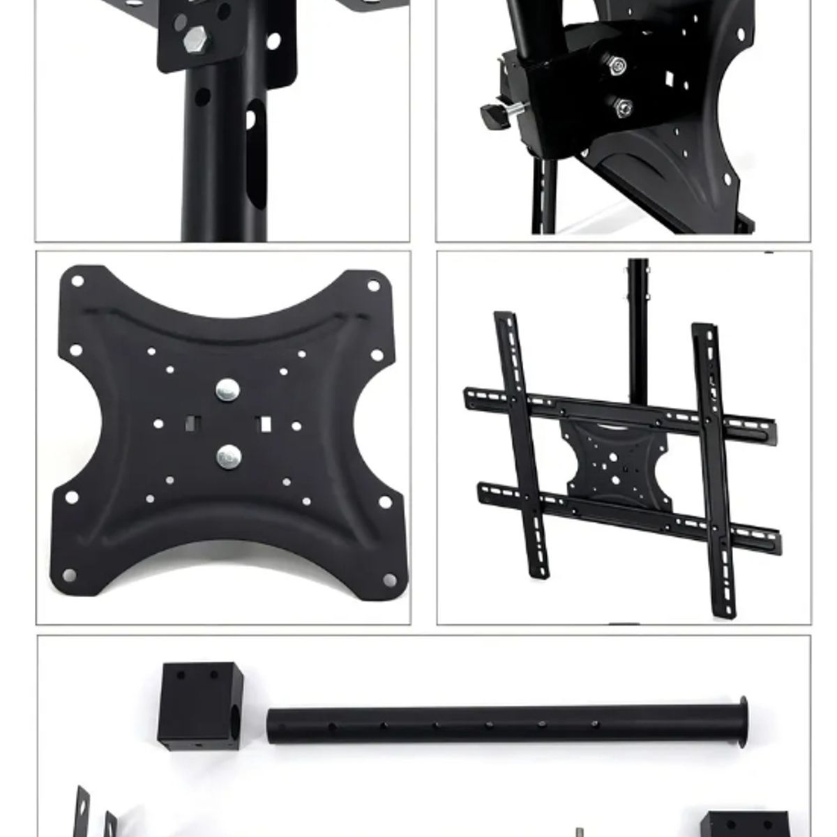 GENERICO - Soporte de Techo Giratorio y Retráctil para TV  Compatible 32-75 pulgadas