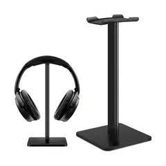 GENERICO - Soporte para Auriculares Gamer con Cancelación de Ruido Color Negro