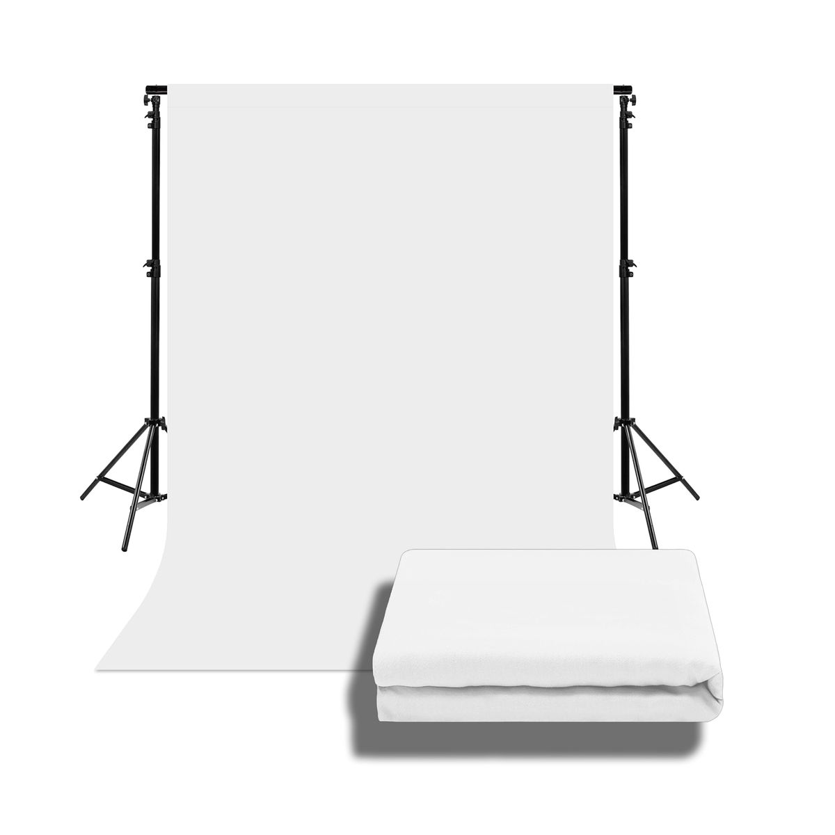 GENERICO - Fondo Fotográfico Profesional 2x3 metros Para Fotos y Videos Blanco