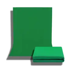GENERICO - Fondo Fotográfico Profesional 2x3 metros Para Fotos y Videos Verde