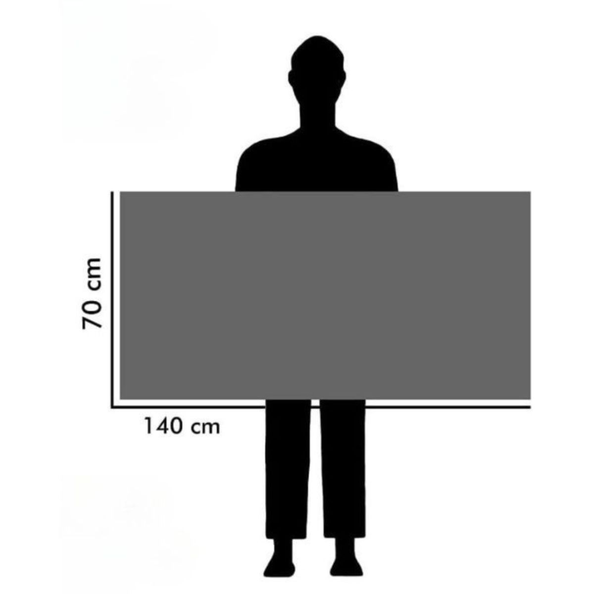 CRUSEC - Toalla Multipropósito Súper Absorbente 140x70CM