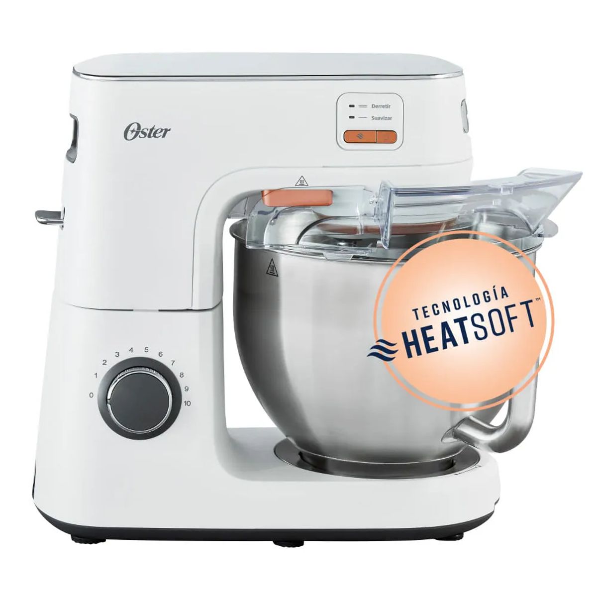 OSTER - Batidora planetaria Oster® con tecnología Heatsoft™ FPSTSMPL4W