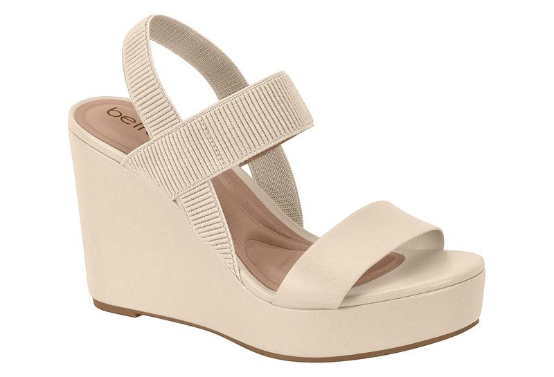 Sandalia Taco Blanco