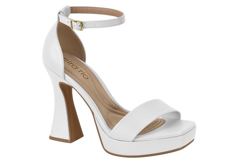 Sandalia Vestir Mujer Taco Alto