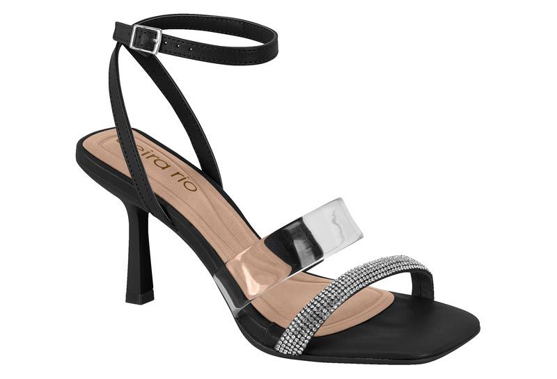 Sandalia Taco Negro