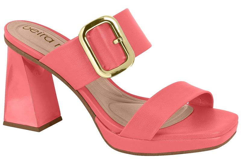 Sandalia Vestir Mujer Taco