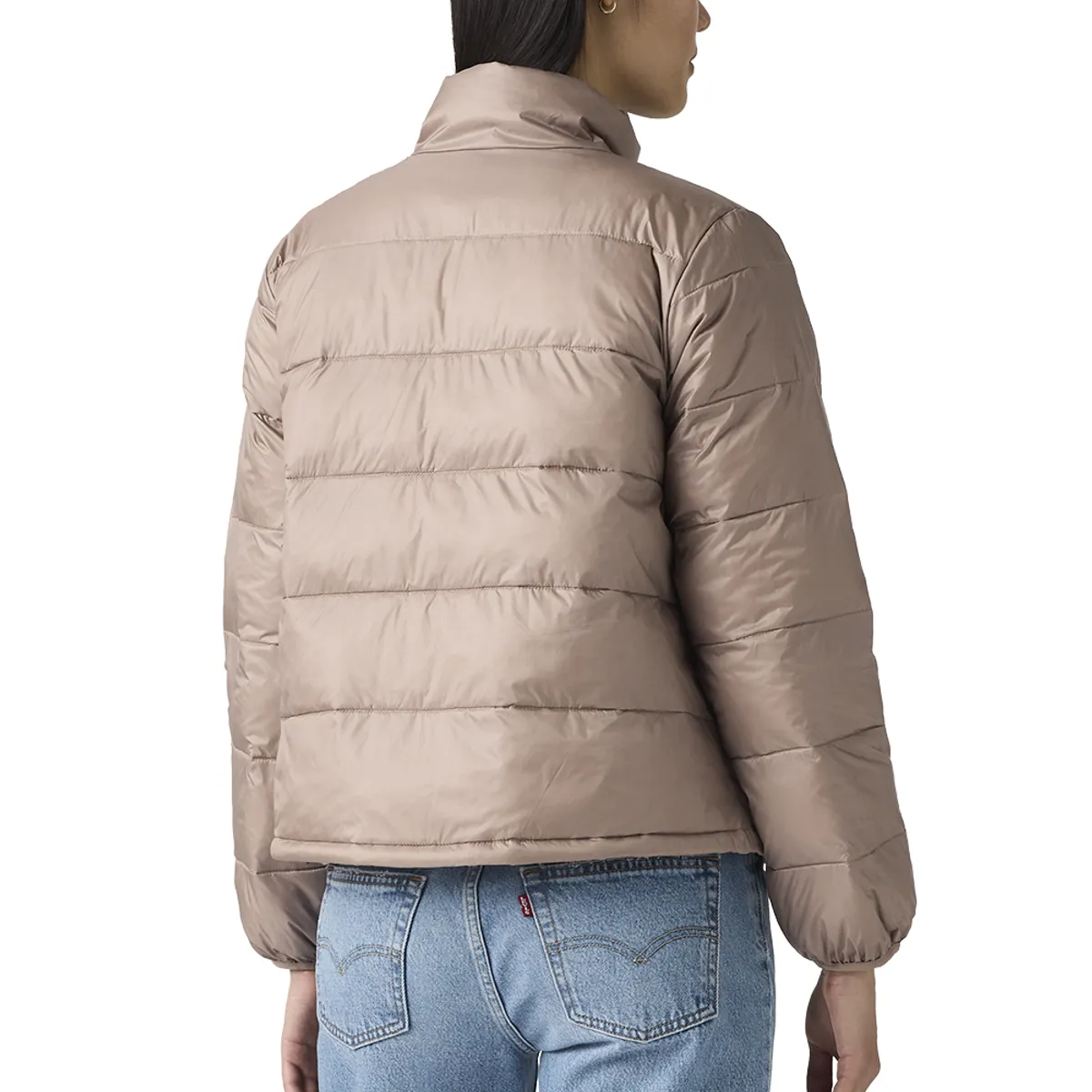 LEVIS - Chaqueta Mujer Piper Poly Packable Blanco Levis