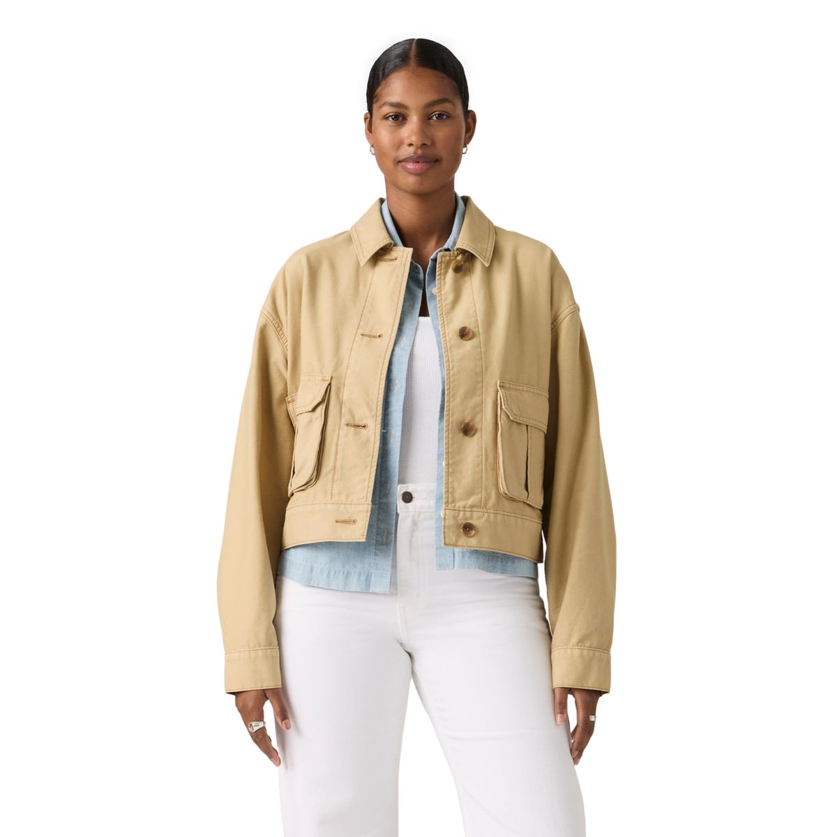 LEVIS - Chaqueta Mujer Marlowe Utility Heritage Beige Levis