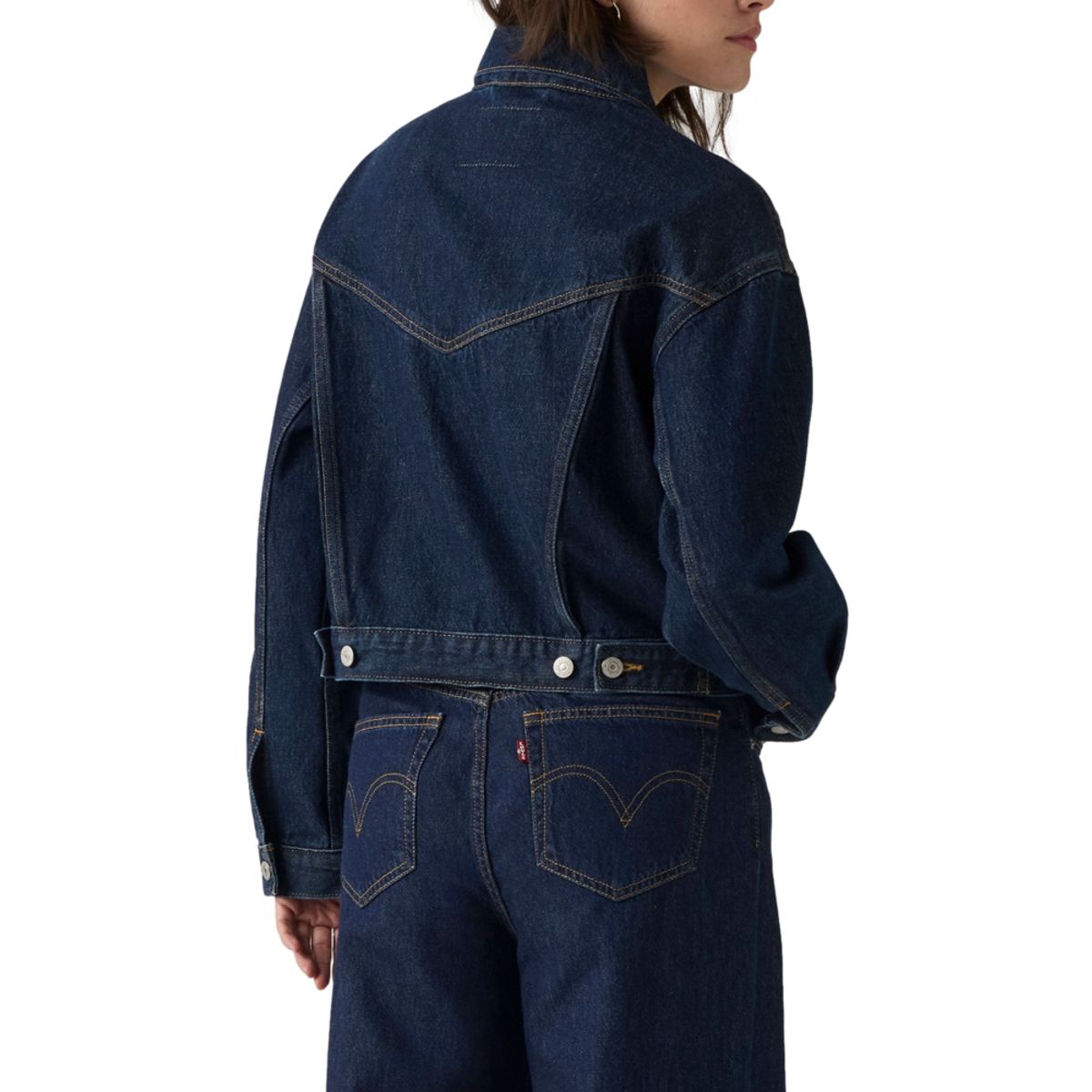 LEVIS - Chaqueta Mujer Shrunken 90s Trucker Azul Levis