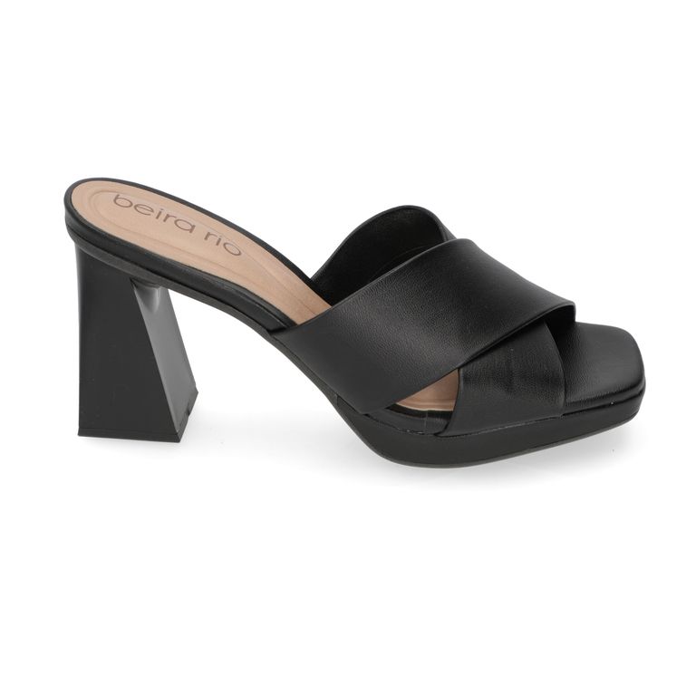 Sandalia Taco Negro