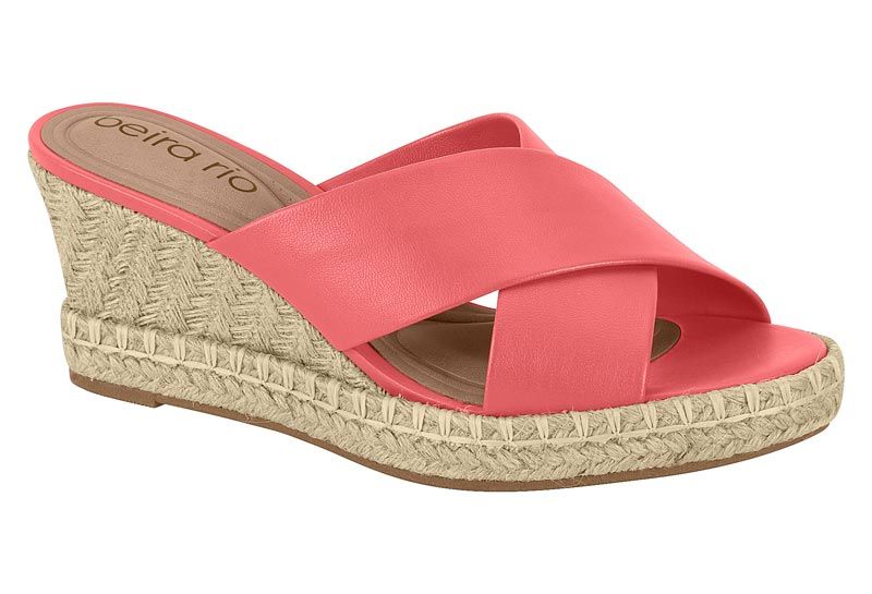 Sandalia Taco Coral