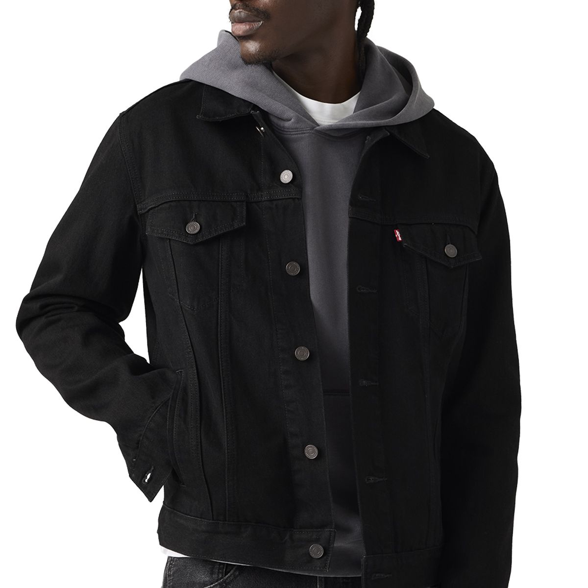 LEVIS - Chaqueta Hombre The Trucker Negro Levis