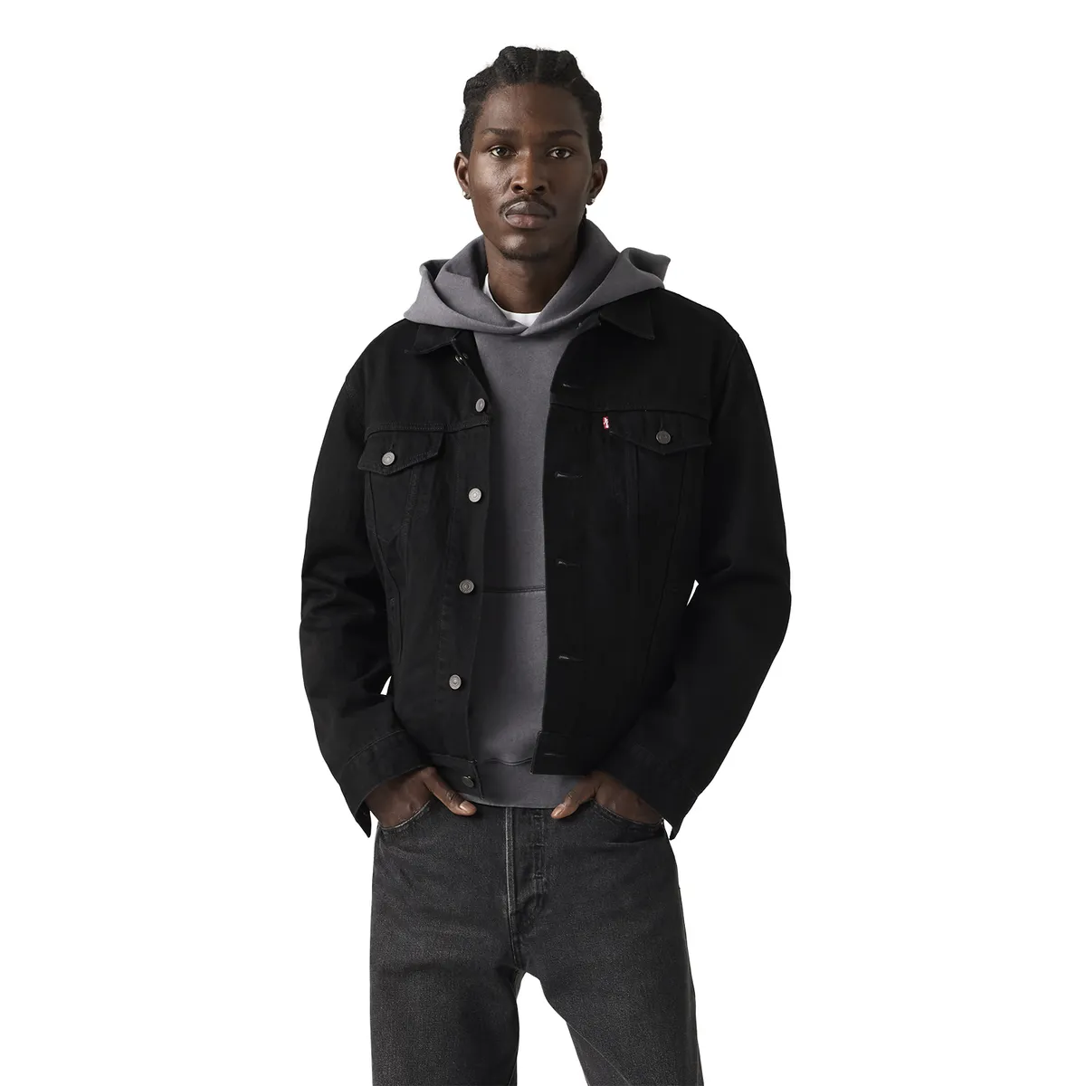 LEVIS - Chaqueta Hombre The Trucker Negro Levis