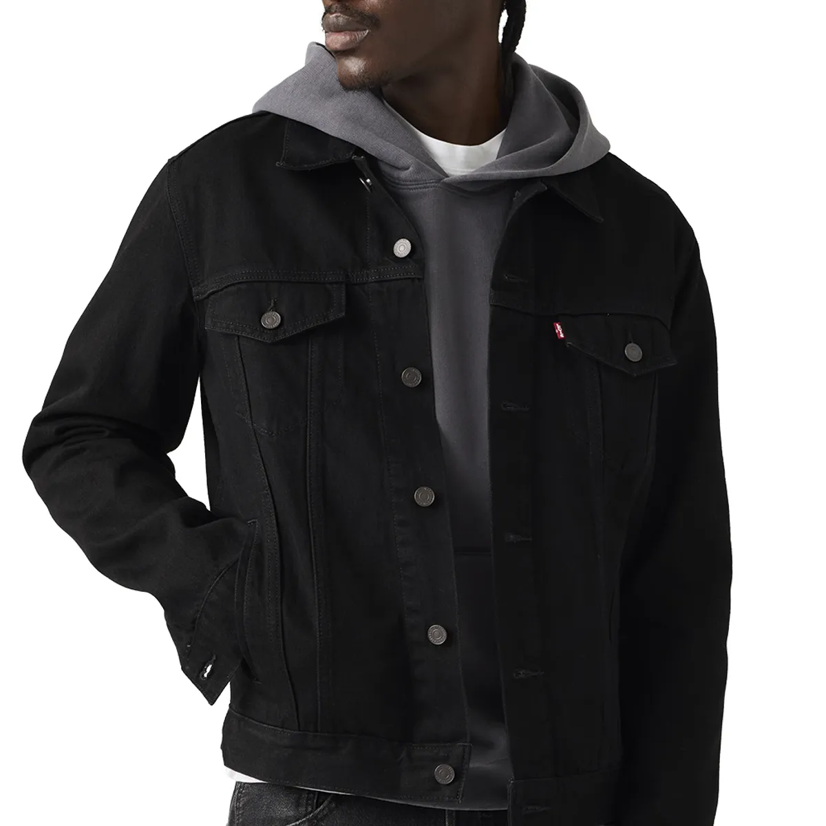 LEVIS - Chaqueta Hombre The Trucker Negro Levis