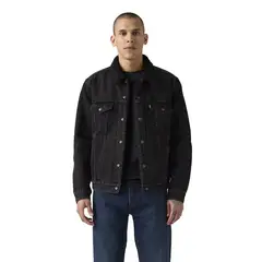 LEVIS - Chaqueta Hombre Type 3 Sherpa Trucker Negro