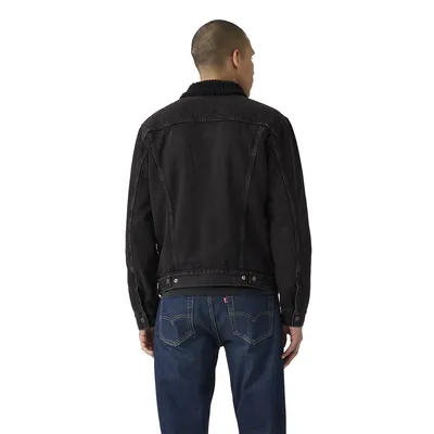 Imagen 2 del producto Chaqueta Hombre Type 3 Sherpa Trucker Negro