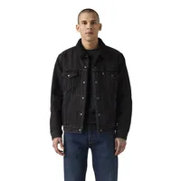 Chaqueta Hombre Type 3 Sherpa Trucker Negro