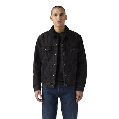 Imagen 1 del producto Chaqueta Hombre Type 3 Sherpa Trucker Negro