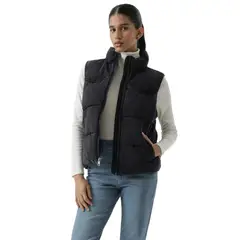 LEVIS - Chaqueta Mujer Western Puffer Vest Negro