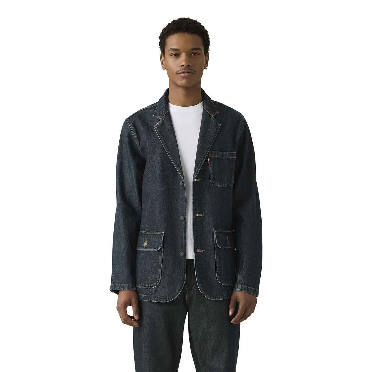 LEVIS - Chaqueta Hombre Presidio Blazer Azul Levis