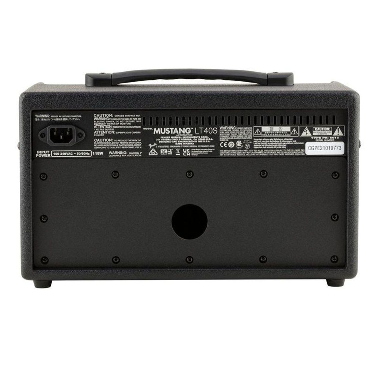 FENDER - Combo de guitarra Fender Mustang LT40s de 40 watts