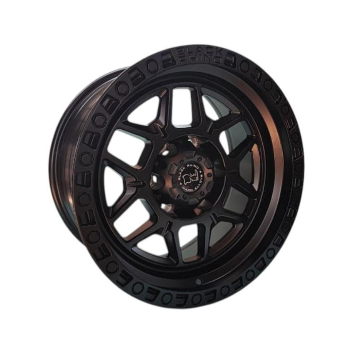 GENERICO - Juego de Llantas 17x9 6x1397 Et0 Matt black H019