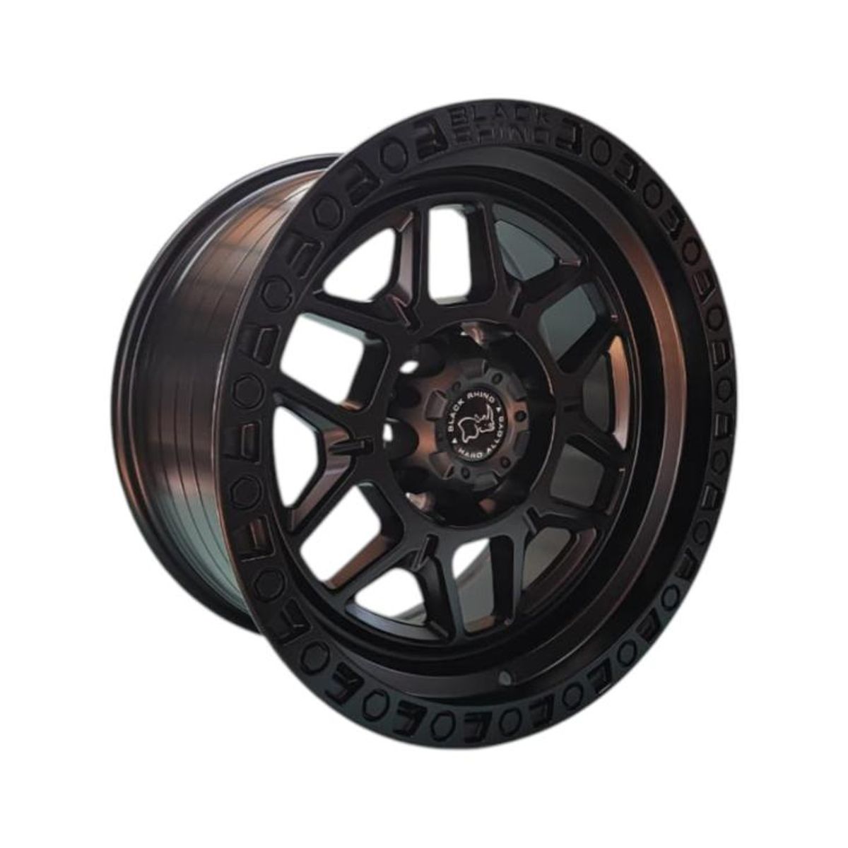 GENERICO - Juego de Llantas 17x9 6x1397 Et0 Matt black H019