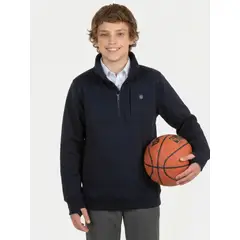 MAUI AND SONS - Poleron Escolar Swella Azul Hombre