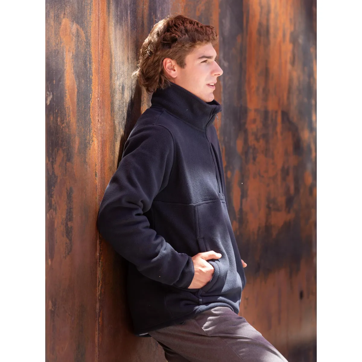 MAUI AND SONS - Poleron Escolar Flowsea Azul Hombre Maui and sons