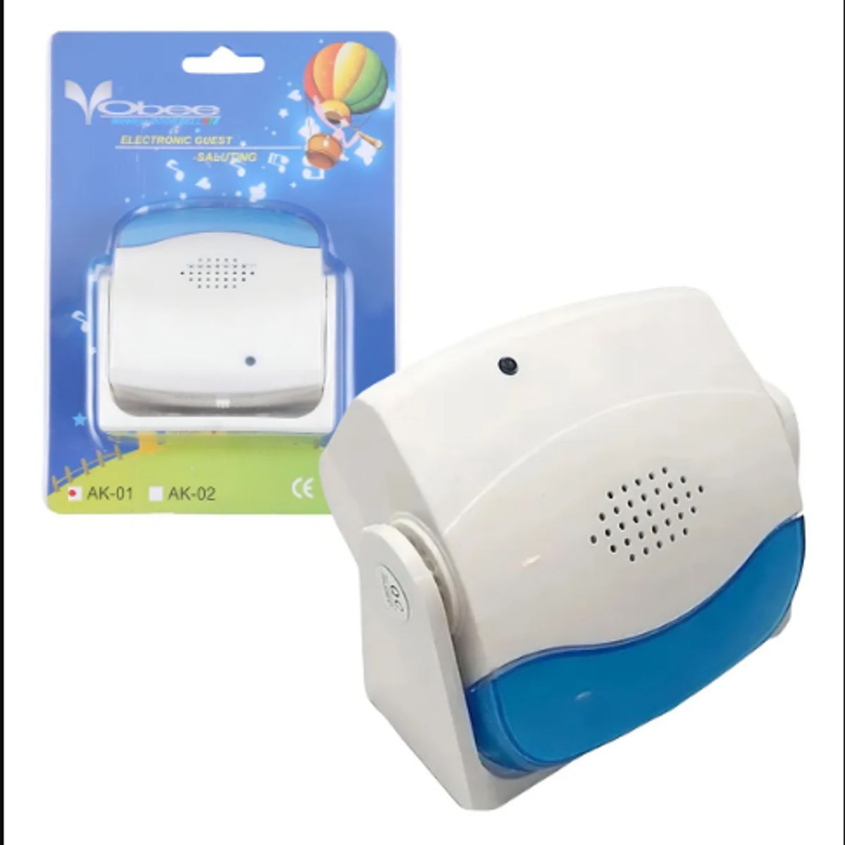 GENERICO - Timbre de alerta de entrada automática con sensor inalámbrico
