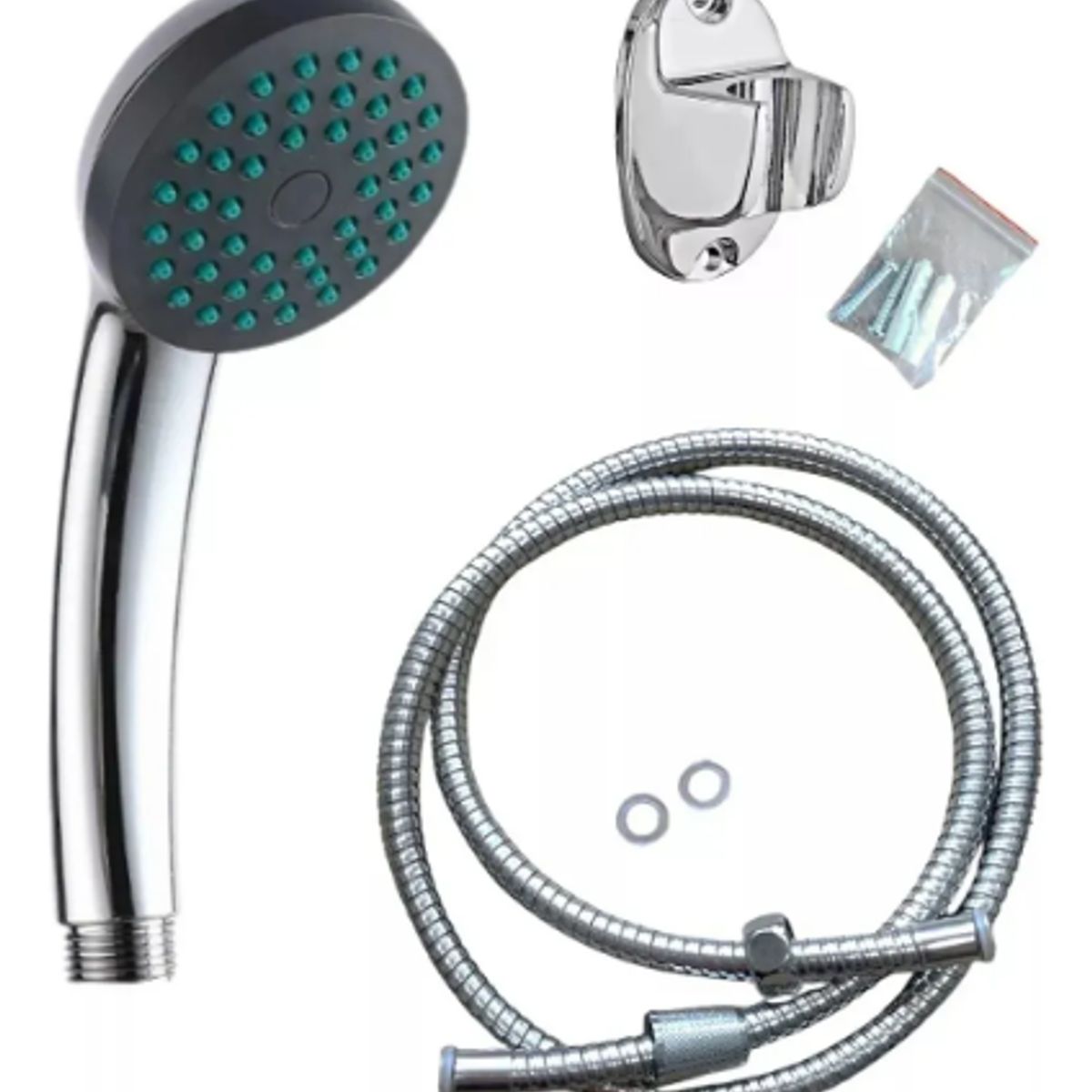 GENERICO - Kit De Ducha Teléfono + Manguera Flexible + Soporte