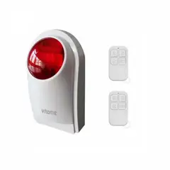 VHOME - Botón De Pánico Con Sirena Exterior Wifi 110db Vshop