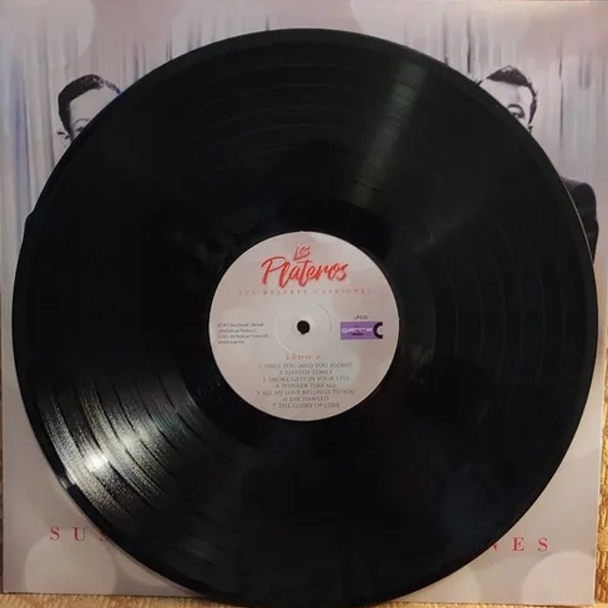 GRUPO LASER DISC - VINILO LOS PLATEROS SUS MEJORES CANCIONES 1LP