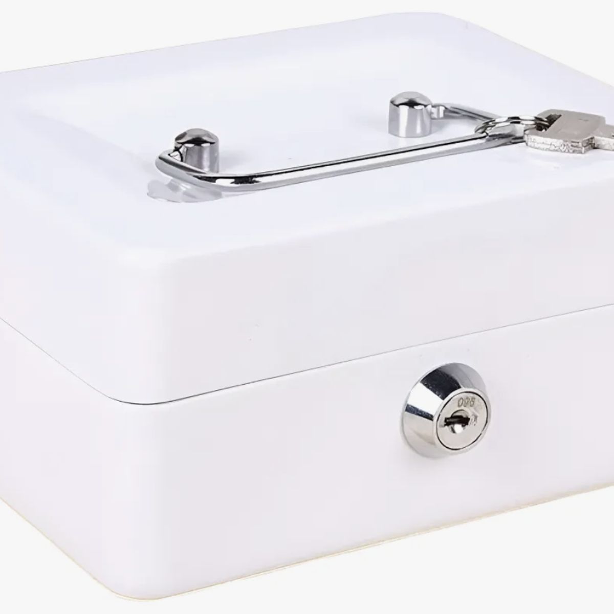 OKAY - Caja Fuerte Metálica Con Llave Para Dinero 20x16x9cm