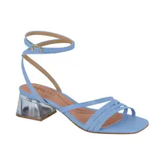 BEIRA RIO - Sandalia Taco Azul