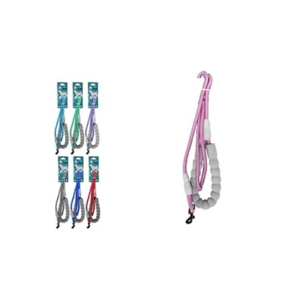 GENERICO - Cinturón de seguridad para mascota 20cm40cm-70cm Color Azul