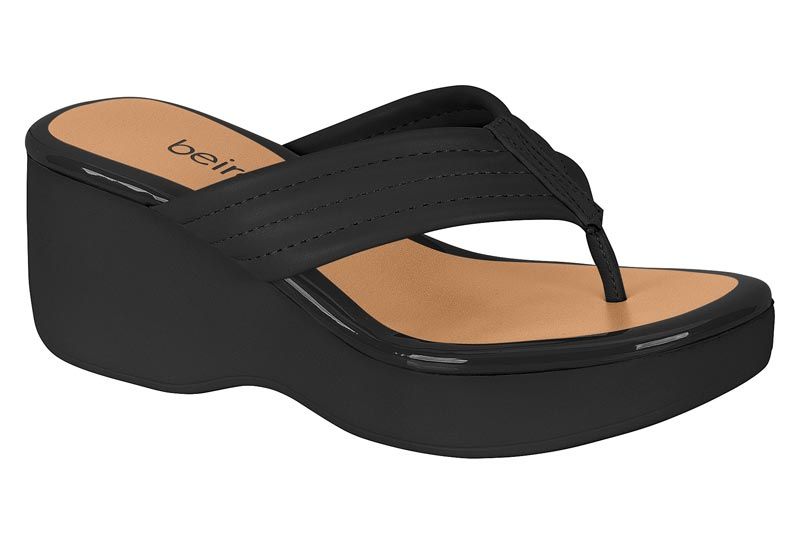 Sandalia Taco Negro