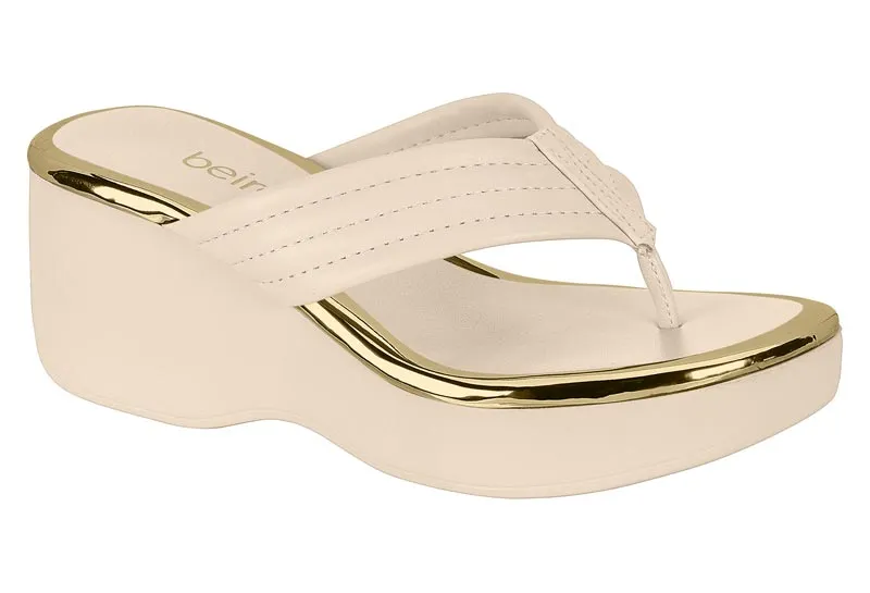 Sandalia Taco Blanco