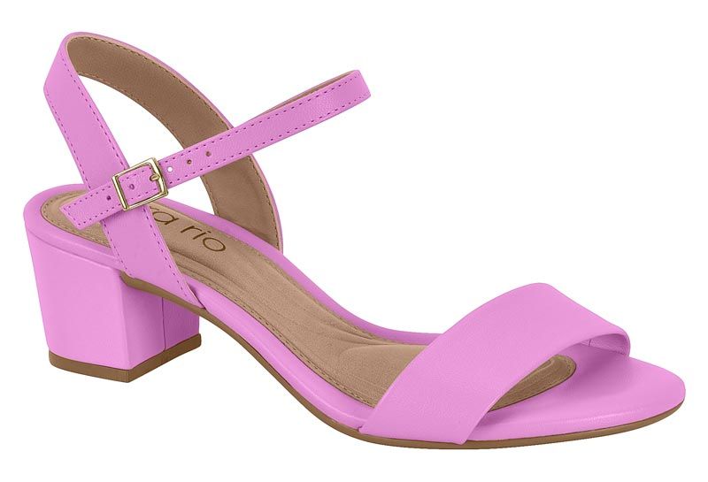 Sandalia Taco Violeta