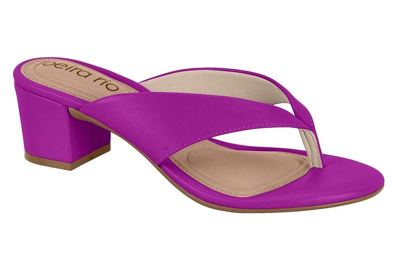 Sandalia Taco Magenta