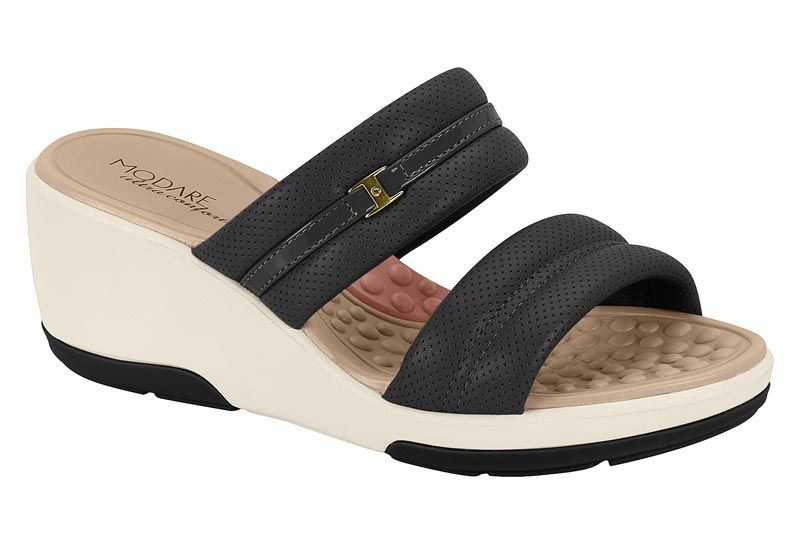 Sandalia Taco Negro