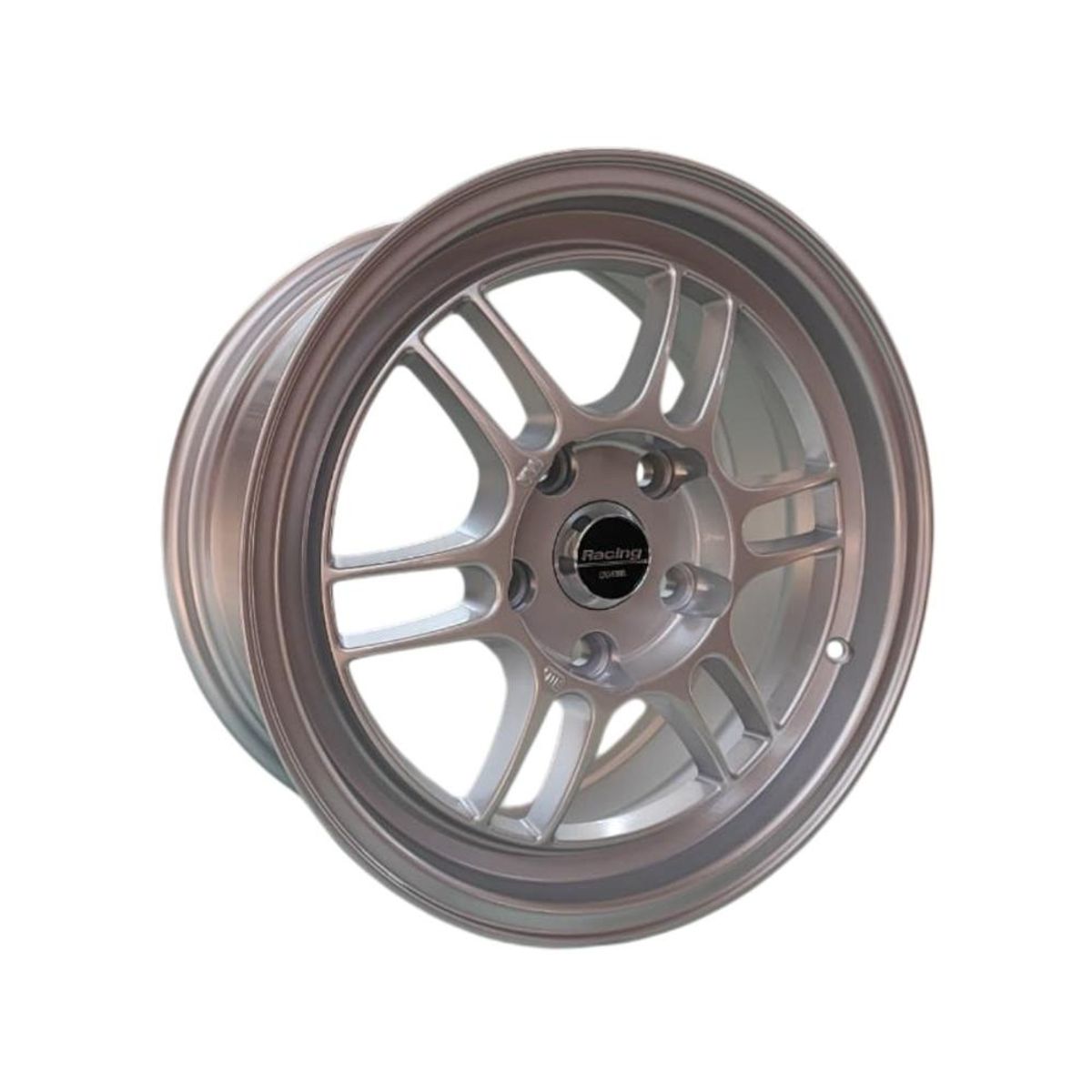 GENERICO - Juego de Llantas 15x7 5x1143 Et38 Silver H603