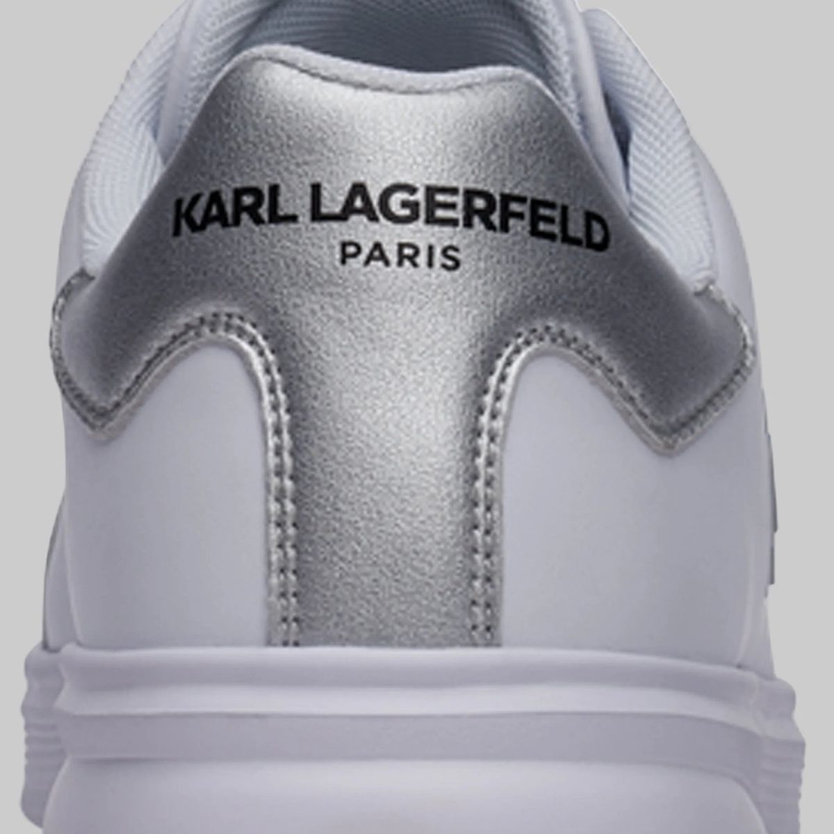 KARL LAGERFELD - Zapatillas race toe con parche de Karl