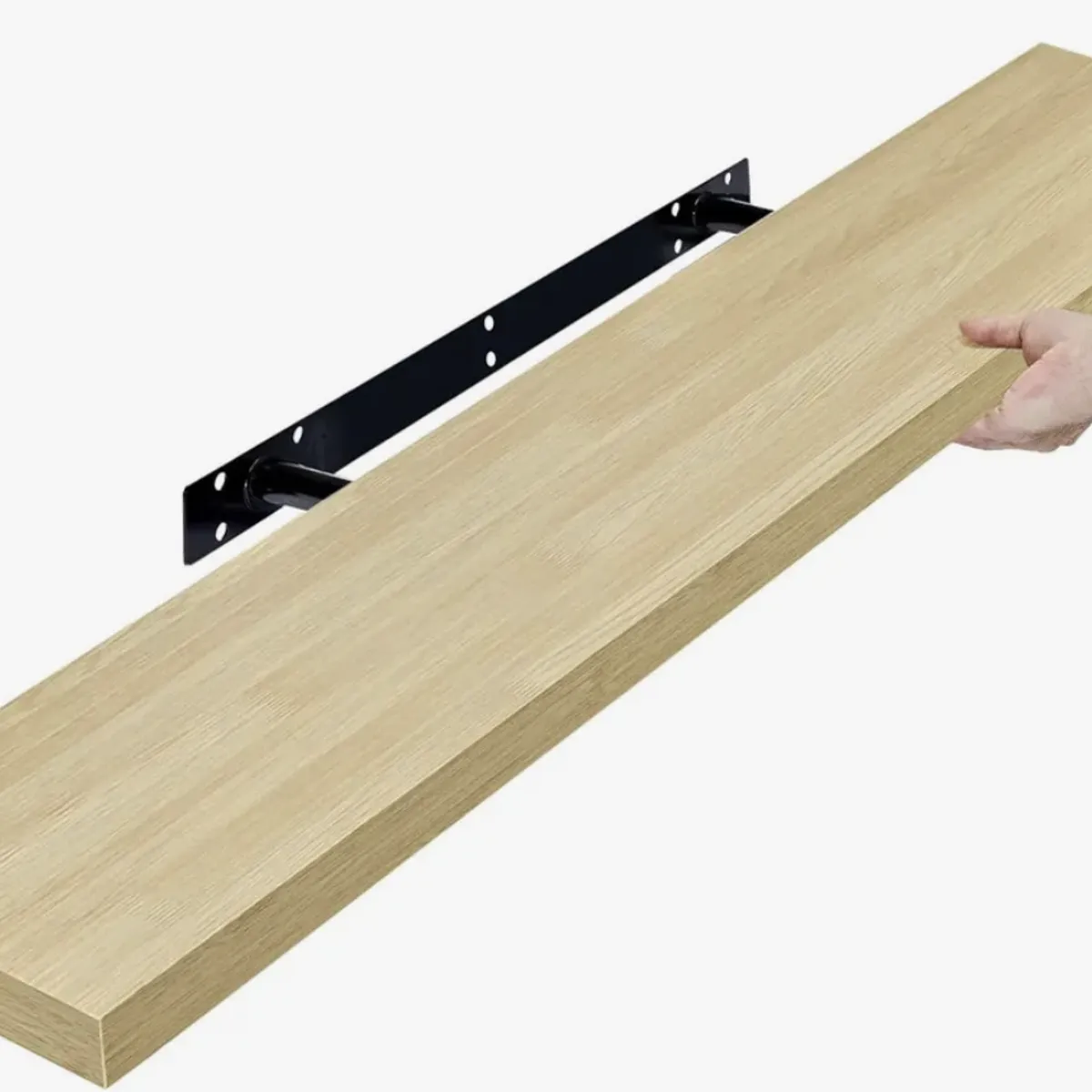 OKAY - Repisa Flotante Estante De Madera Multipropósito Largo 80cm