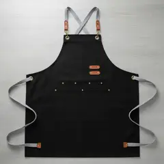 GENERICO - Delantal Pechera Profesional Lona Correas