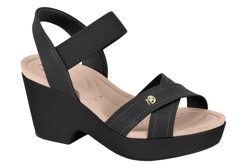 Sandalia Taco Negro