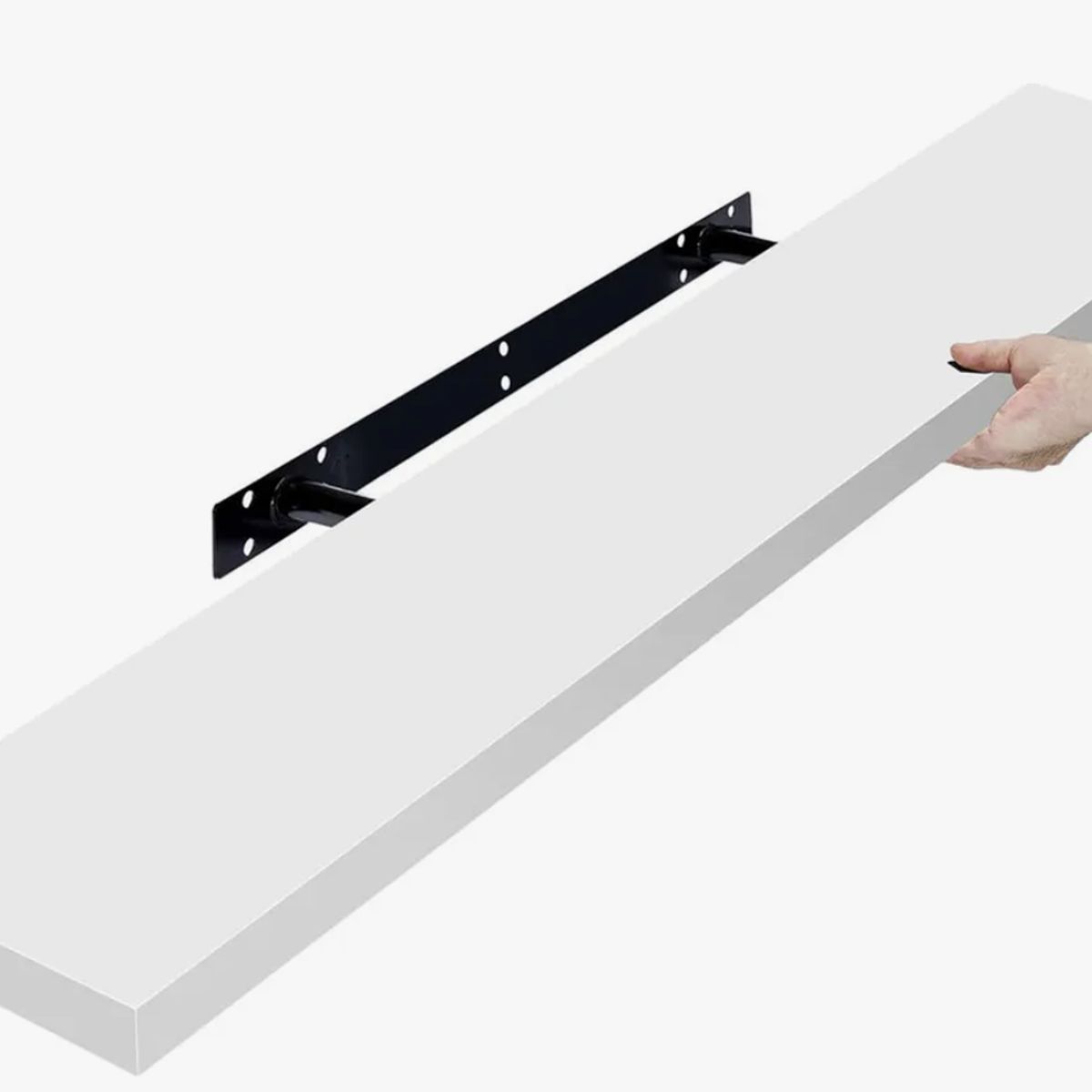 OKAY - Repisa Flotante Estante De Madera Multipropósito Largo 80cm