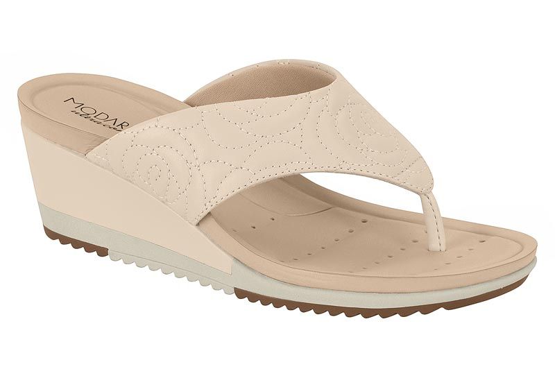 Sandalia Taco Blanco